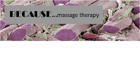 BECAUSE...Massage Therapy by Linda Crane, CMT